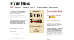 Desktop Screenshot of nixthetricks.com