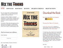 Tablet Screenshot of nixthetricks.com